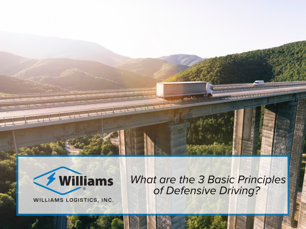 What are the 3 Basic Principles of Defensive Driving?